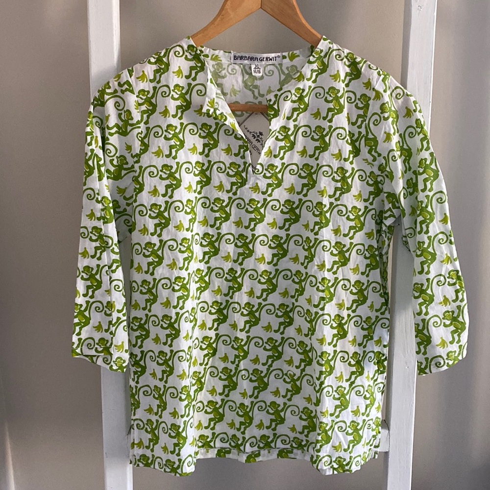 Barbara Gerwit Girls Monkey Top